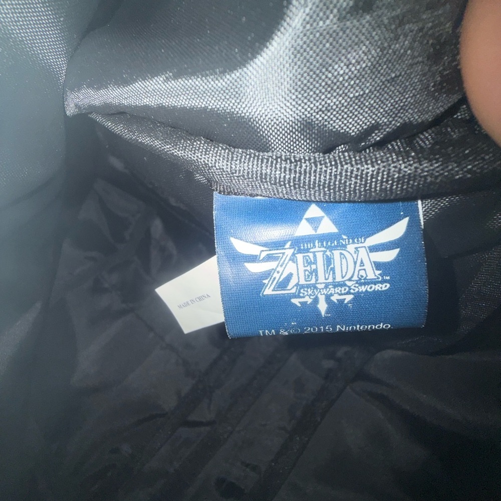 The Legend Of Zelda The Skyward Sword Blue and Gray Shield Backpack for Kids - Picture 7 of 8
